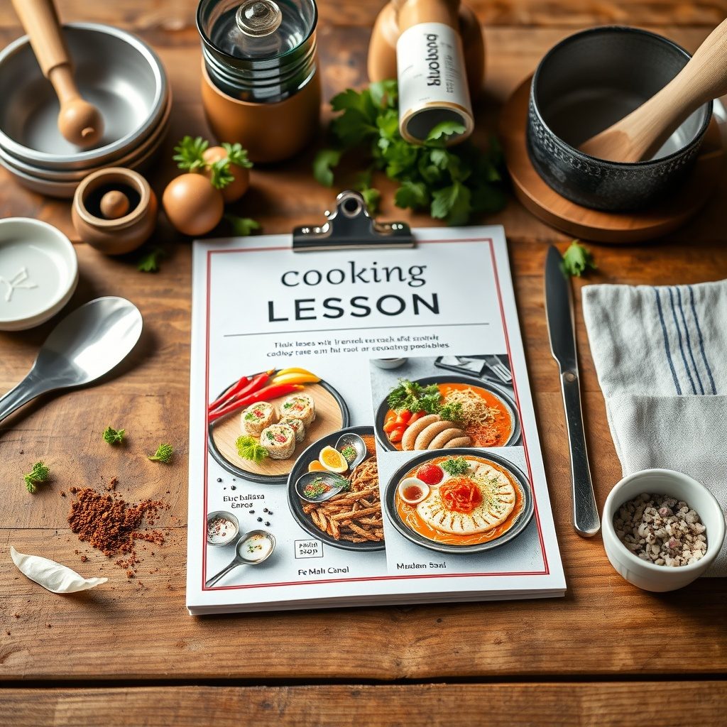 Personalized lesson menu
