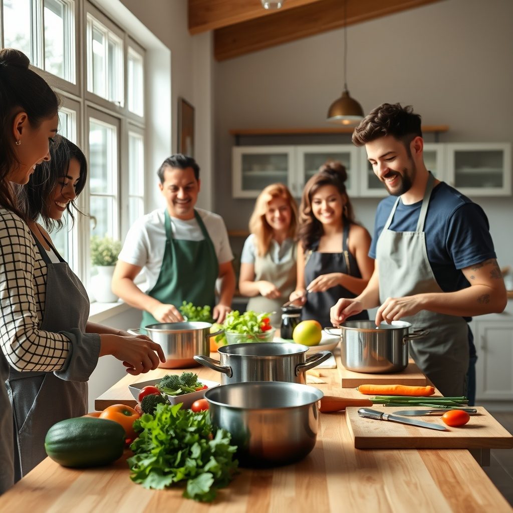 Delicious Italian dishes prepared in class